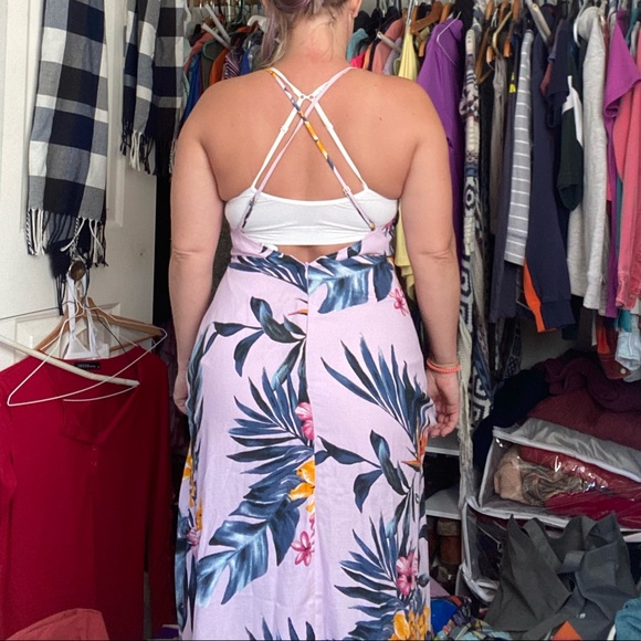 Women’s 100% polyester long dress - Picture 6 of 7